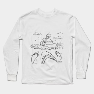 JetSki Stick Long Sleeve T-Shirt